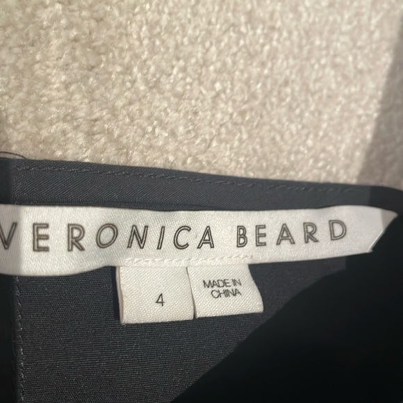 Veronica Beard Laura Top in Black - Picture 6 of 6